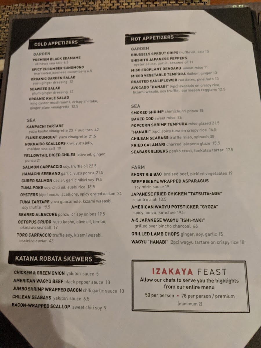 Menu Sushi Roku Santa Monica-10
