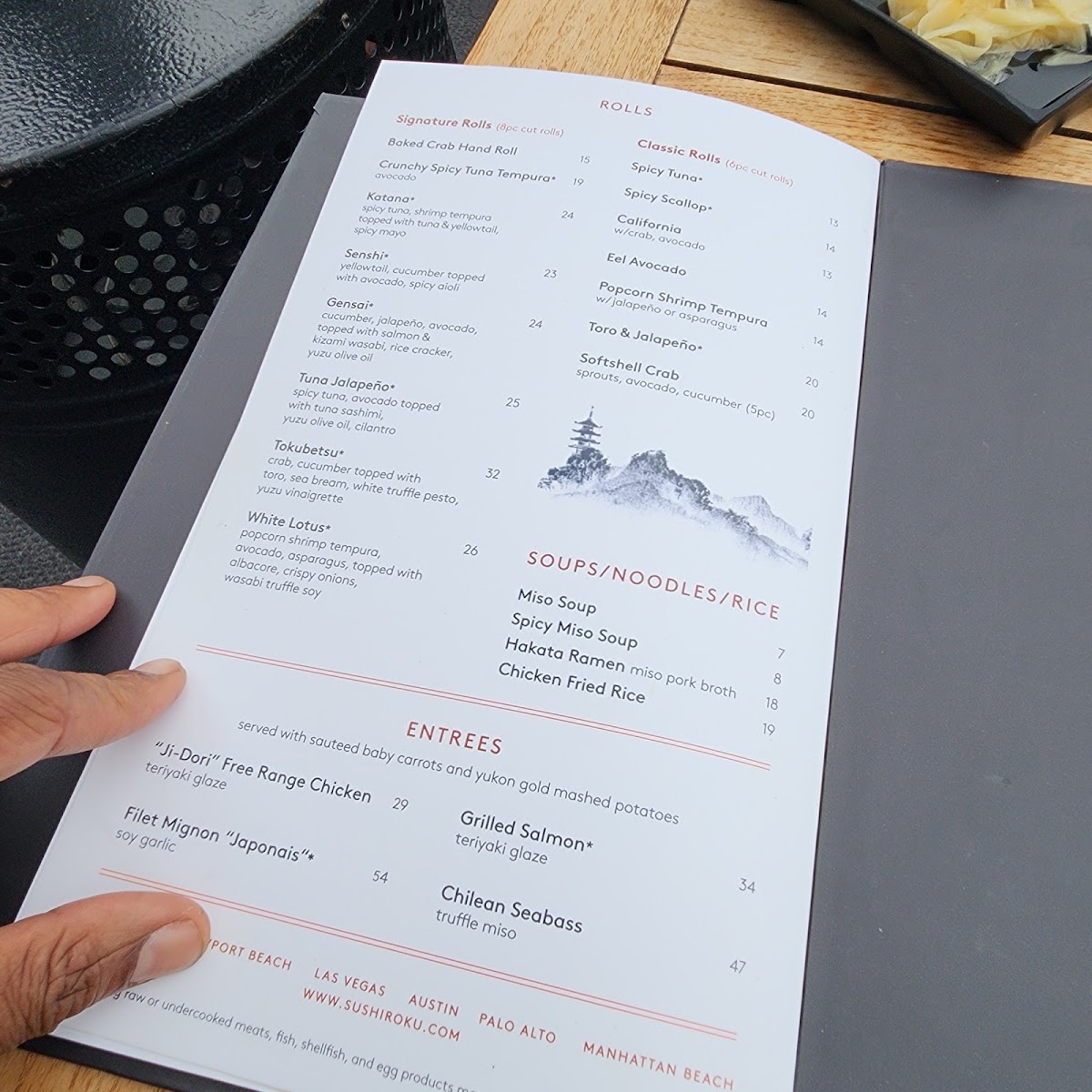 Menu Sushi Roku Santa Monica-7
